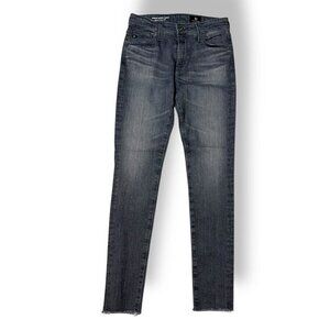 Ag Jeans Adriano Goldschmied Farrah Skinny High Rise Jean Stretch Grey Mist 25R